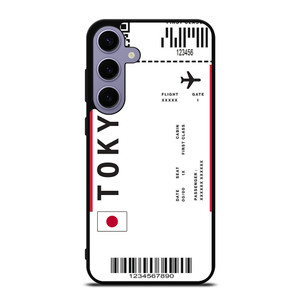 FLIGHT TICKETS JAPAN Samsung Galaxy S24 Plus Case Cover