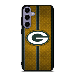 GREEN BAY PACKERS NFL METAL STRIPE Samsung Galaxy S24 Plus Case Cover