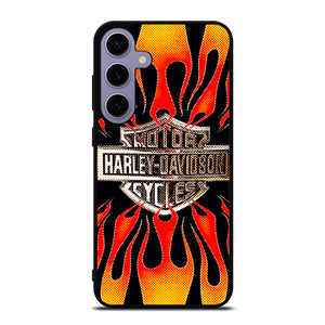 HARLAY DAVIDSON MOTOR FIRE LOGO Samsung Galaxy S24 Plus Case Cover