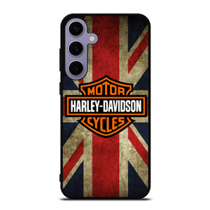 HARLEY DAVIDSON BRITISH UNION JACK Samsung Galaxy S24 Plus Case Cover
