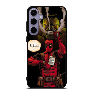 HULK VS DEADPOOL Samsung Galaxy S24 Plus Case Cover HULK VS DEADPOOL Samsung Galaxy S24 Plus Case Cover