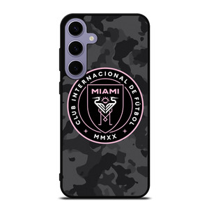 INTER MIAMI CF MLS BLACK CAMO Samsung Galaxy S24 Plus Case Cover