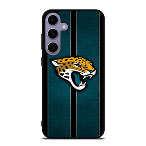 JACKSONVILLE JAGUARS NFL METAL STRIPE Samsung Galaxy S24 Plus Case Cover
