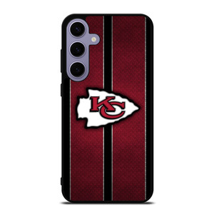 KANSAS CITY CHIEFS NFL METAL STRIPE Samsung Galaxy S24 Plus Case Cover