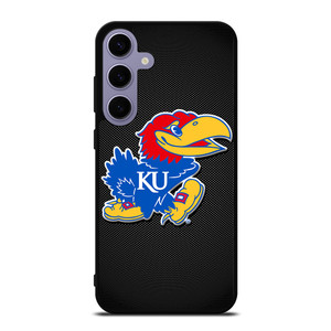 KANSAS JAYHAWKS LOGO CARBON Samsung Galaxy S24 Plus Case Cover
