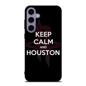 KEEP CALM AND GO HOUSTON ROCKETS Samsung Galaxy S24 Plus Case Cover