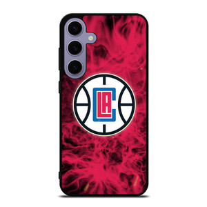 LOS ANGELES CLIPPERS BASKETBALL NBA FIRE Samsung Galaxy S24 Plus Case Cover
