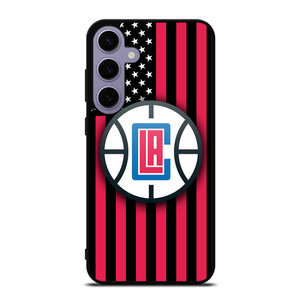 LOS ANGELES CLIPPERS NBA USA FLAG Samsung Galaxy S24 Plus Case Cover