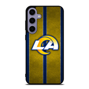 LOS ANGELES RAMS NFL METAL STRIPE Samsung Galaxy S24 Plus Case Cover