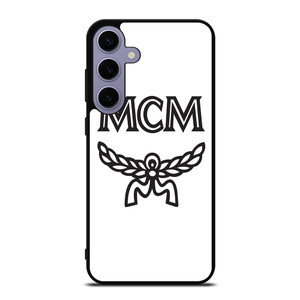 MCM WORLDWIDE WHITE Samsung Galaxy S24 Plus Case Cover