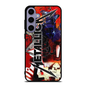METALLICA ROCK BAND ALL ALBUM Samsung Galaxy S24 Plus Case Cover