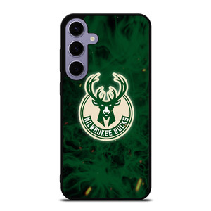 MILWAUKEE BUCKS BASKETBALL NBA FIRE Samsung Galaxy S24 Plus Case Cover