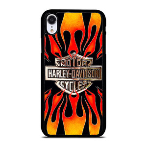 HARLAY DAVIDSON MOTOR FIRE LOGO iPhone XR Case Cover