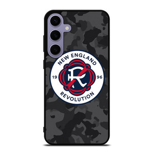 NEW ENGLAND REVOLUTION MLS BLACK CAMO Samsung Galaxy S24 Plus Case Cover