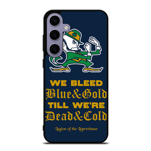 NOTRE DAME BLEED BLUE AND GOLD Samsung Galaxy S24 Plus Case Cover