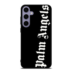 PALM ANGELS BLACK LOGO Samsung Galaxy S24 Plus Case Cover