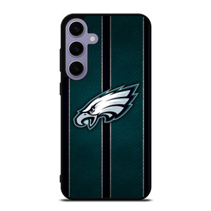 PHILADELPHIA EAGLES NFL METAL STRIPE Samsung Galaxy S24 Plus Case Cover