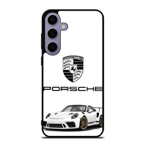 PORSCHE GT3 RS WHITE Samsung Galaxy S24 Plus Case Cover