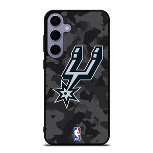 SAN ANTONIO SPURS BLACK CAMO Samsung Galaxy S24 Plus Case Cover