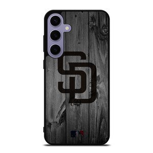 SAN DIEGO PADRES BASEBALL MLB WOOD LOGO Samsung Galaxy S24 Plus Case Cover