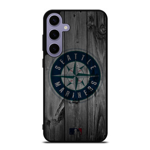 SEATTLE MARINERS BASEBALL MLB WOOD LOGO Samsung Galaxy S24 Plus Case Cover