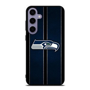 SEATTLE SEAHAWKS NFL METAL STRIPE Samsung Galaxy S24 Plus Case Cover
