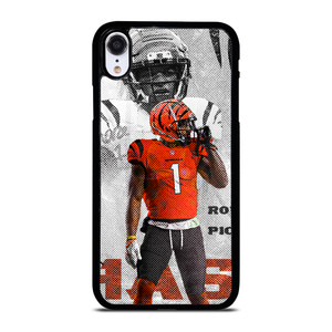 JAMARR CHASE CINCINNATI BENGALS NFL FOOTBALL iPhone XR Case Cover JAMARR CHASE CINCINNATI BENGALS NFL FOOTBALL iPhone XR Case Cover