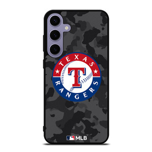 TEXAS RANGERS BASEBALL BLACK CAMO Samsung Galaxy S24 Plus Case Cover