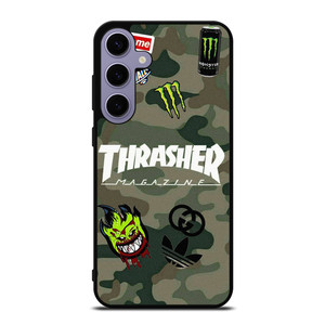 THRASHER SKATEBOARD CAMO COLLAGE Samsung Galaxy S24 Plus Case Cover THRASHER SKATEBOARD CAMO COLLAGE Samsung Galaxy S24 Plus Case Cover