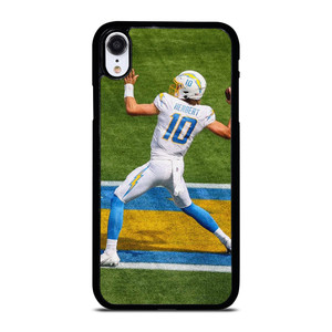 JUSTIN HERBERT 10 LOS ANGELES CHARGERS NFL FOOTBALL iPhone XR Case Cover