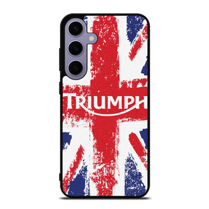 TRIUMPH MOTORCYCLES UNION JACK Samsung Galaxy S24 Plus Case Cover TRIUMPH MOTORCYCLES UNION JACK Samsung Galaxy S24 Plus Case Cover