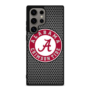 ALABAMA CRIMSON TIDE FOOTBALL METAL Samsung Galaxy S24 Ultra Case Cover ALABAMA CRIMSON TIDE FOOTBALL METAL Samsung Galaxy S24 Ultra Case Cover