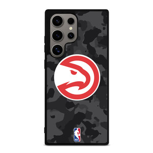 ATLANTA HAWKS BLACK CAMO Samsung Galaxy S24 Ultra Case Cover
