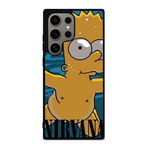 BART SIMPSONS NEVERMIND NIRVANA Samsung Galaxy S24 Ultra Case Cover