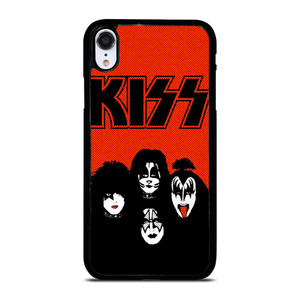 KISS RED ROCK BAND iPhone XR Case Cover