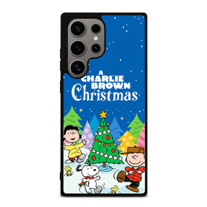 CHARLIE BROWN SNOOPY CHRISTMAS CARTOON Samsung Galaxy S24 Ultra Case Cover