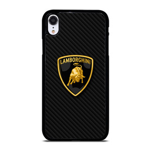 LAMBORGHINI AUTOMOBILI CARBON FIBER iPhone XR Case Cover