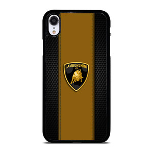 LAMBORGHINI CAR METAL CARBON iPhone XR Case Cover