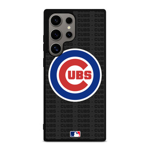 CHICAGO CUBS BASEBALL BLACK Samsung Galaxy S24 Ultra Case Cover CHICAGO CUBS BASEBALL BLACK Samsung Galaxy S24 Ultra Case Cover