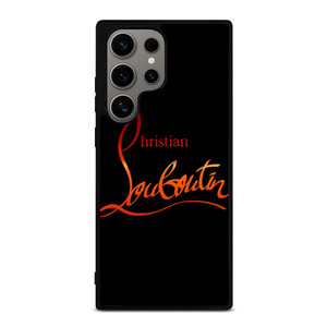 CHRISTIAN LOUBOUTIN RED LOGO Samsung Galaxy S24 Ultra Case Cover