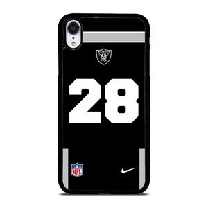 LAS VEGAS RAIDERS JOSH JACOBS 28 NFL NIKE iPhone XR Case Cover