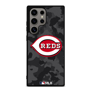 CINCINNATI REDS BASEBALL BLACK CAMO Samsung Galaxy S24 Ultra Case Cover CINCINNATI REDS BASEBALL BLACK CAMO Samsung Galaxy S24 Ultra Case Cover