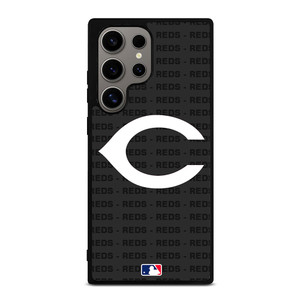 CINCINNATI REDS BASEBALL BLACK Samsung Galaxy S24 Ultra Case Cover CINCINNATI REDS BASEBALL BLACK Samsung Galaxy S24 Ultra Case Cover