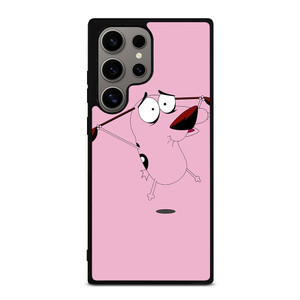 COURAGE THE COWARDLY DOG FLAT Samsung Galaxy S24 Ultra Case Cover COURAGE THE COWARDLY DOG FLAT Samsung Galaxy S24 Ultra Case Cover