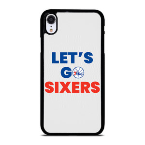 LETS GO PHILADELPHIA 76ERS NBA BASKETBALL iPhone XR Case Cover