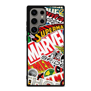 DC MARVEL SUPERHERO COLLAGE Samsung Galaxy S24 Ultra Case Cover