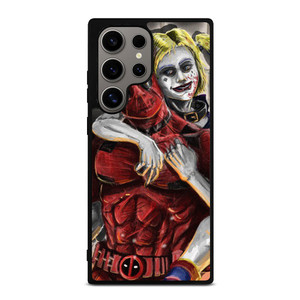 DEADPOOL HARLEY QUINN ART Samsung Galaxy S24 Ultra Case Cover DEADPOOL HARLEY QUINN ART Samsung Galaxy S24 Ultra Case Cover