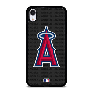LOS ANGELES ANGELS BASEBALL BLACK iPhone XR Case Cover LOS ANGELES ANGELS BASEBALL BLACK iPhone XR Case Cover