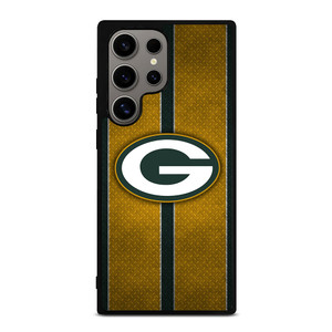 GREEN BAY PACKERS NFL METAL STRIPE Samsung Galaxy S24 Ultra Case Cover