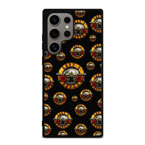 GUNS N ROSES ROCK BAND PATTERN Samsung Galaxy S24 Ultra Case Cover